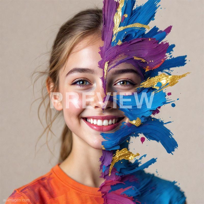 2342 - a-smiling-girl-half-of-her-face-clear-the-other-half-_250420004759_Filename Text 2_02475_Filename Text 3